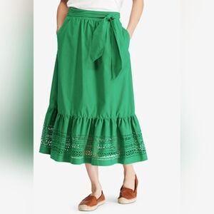 Lauren Ralph Lauren A-line Midi Skirt
